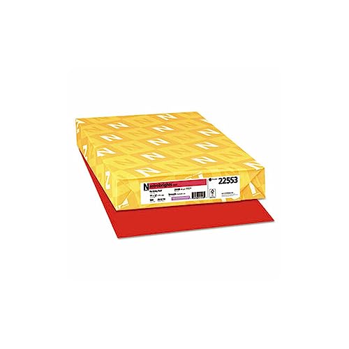 Papier de couleur 11 x 17 rouge anti-bourrage pour classer vos dossiers prioritaires
