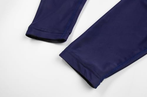 Coconut Ropamo CR – Meia-calça masculina acolchoada 4D para ciclismo de inverno, Bolsos azuis, G