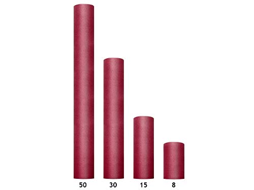 Rotolo tulle color fuxia h. 25 cm e lungo 100 mt