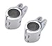 MX 1 inch Bimini Top Jaw Slide Stainless Steel,Boat Bimini Hardware Quick Release 2pcs…