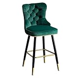 【Matériau de haute qualité】 La chaise est composée d'une structure en métal durable et de velours. Duble robuste, résistant à l'usure, sans secousses, sans déformation. Pieds antidérapants, silencieux, protègent votre sol des rayures pour vous offrir un siège confortable.