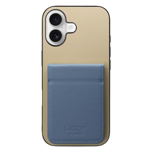 LOOF BASIC-SHELL SLIM CARD iPhone17 �p �P�[�X �J�[�h���[ �w�� �J�o�[ �X�}�z�P�[�X �{�v �X�g���b�v�z�[�� �J�[�h���� �V�F�� �w�ʎ��[ �J�[�h�P�[�X ���^ �܂�ڃM�~�b�N �J�[�h�z���_�[ �X�^���h [�x�[�W���u���[