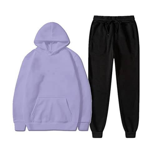 Survêtement homme en polaire chaude Kiioouu ensemble de sport isolant S