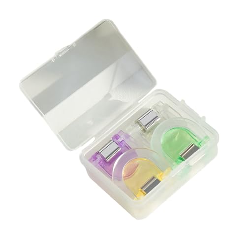 4/12個 馬蹄形ペーパークリップ カラフルなペーパークランプ フードバッグ用 写真ファイルオーガナイザークリップ ホームキッチン オフィス用 学校用品クリップ