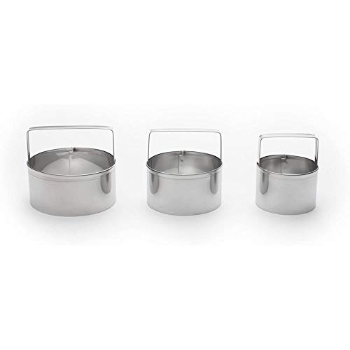 Fox Run Biscuit Cutter Set, 3-Piece Set, 2