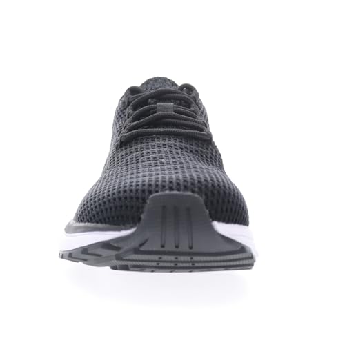 Image of Propet Mens Tour Knit Lace Up Sneakers Shoes Casual - Black