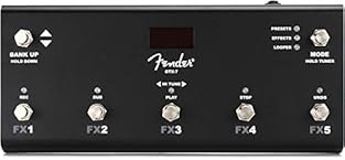 BANK UP/ DOWN SWITCH: Functions in Preset Mode; Pressing switch and releasing will bank up by 5 presets, press and hold will bank down by 5 presets MODE/TUNER SWITCH: Pressing switch and releasing will switch between three of the modes (Looper, Effec...