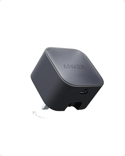 Anker Nano USB C Plug 30W High-Speed USB C Charger with Foldable Plug PIQ 3.0 and PPS Fast Charging For iPhone 17/16/15/14/13 Series Pixel Galaxy iPad and More (Cable Not Included)