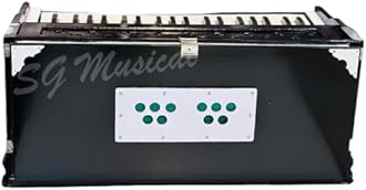 SG MUSICAL 7 Stopper 3 1/4 Octive, Double Bellow, 39 Keys Harmonium