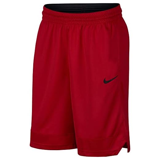 Nike Dri-FIT Icon, Men's Basketball Shorts, Athletic Shorts with Side Pockets, University Red/University Red, XL