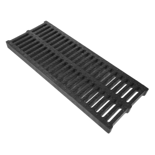 FONDOTIN Cubierta De Drenaje De Plástico Para Zanjas De Alcantarillado Rejilla Reemplazable Para Manejo De Estiércol Criaderos De Cerdos Ovejas y Vacas Para Exteriores