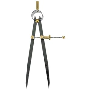 Unbekannt 707150 Französischer Spitzzirkel 150 mm