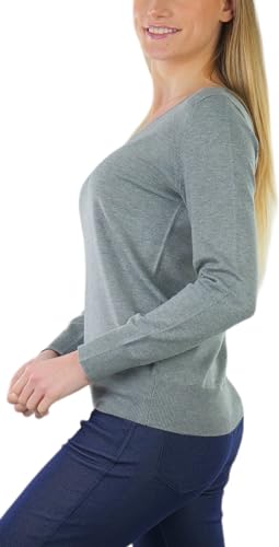 Image of ToBeInStyle Women's Classic Long Sleeve V-Neck Pullover Sweater
