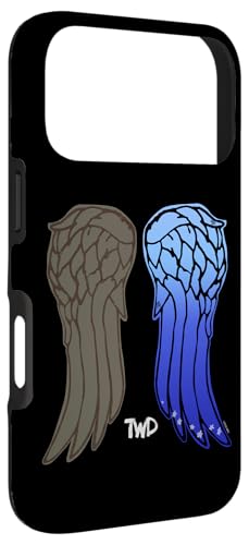 Coque iPhone 17 Pro Daryl Dixon Walking Dead antichoc motif ailes