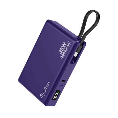 pTron Dynamo Sprint 20000mAh 35W Super Fast Charging, USB Type-C ...