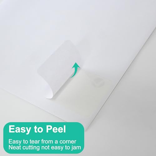 L LIKED 30 Sheets 10 per Page Label Papers, 2 x 4 in Shipping Address Mailing Labels, Printable White Sticker Labels for Inkjet & Laser Printer - Matte image 4