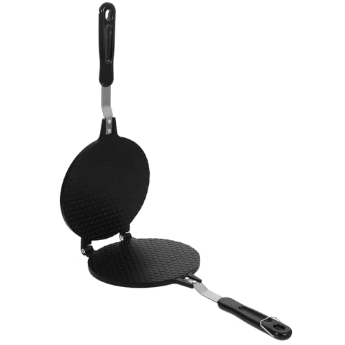 Hemoton 1PC Waffle Maker Baking pizzelle Maker Quesadilla Maker ice Cream Cone Maker Large Waffle Maker Cake pan Waffle pan Mini Griddle Silicone Omelette Maker conical Crispy Machine