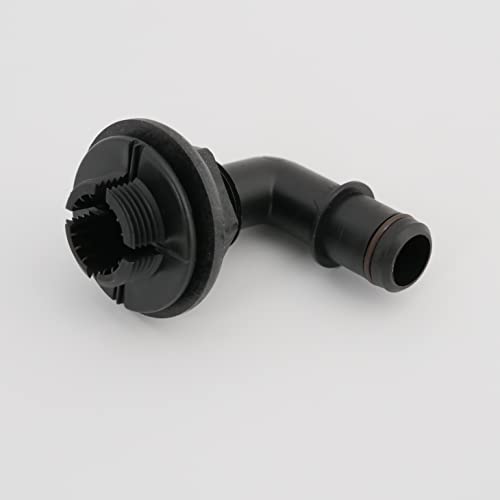 Flow-Rite MA-074-QLB 3/4" Qwik-Lok Threaded Port Drain Fittings, Elbow