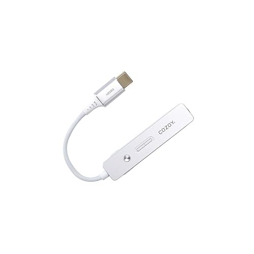 TONGYOR COZOY - Amplificador de auriculares de decodificación portátil sin pérdidas de alta resolución, TAKT C tipo C de 32 bits/384 kHz DSD Nativo DAC Amp para Android/iPad Pro (para dispositivos USB