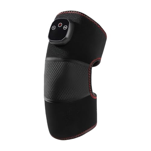 Genouillère chauffante vibrant soulage articulation avec 4 niveaux de chaleur