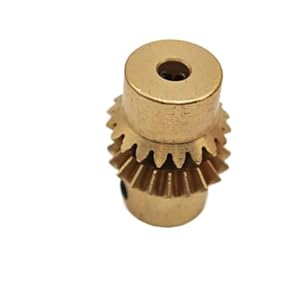 Mfupr Mosiężne Koło Zębate Stożkowe 2 szt.