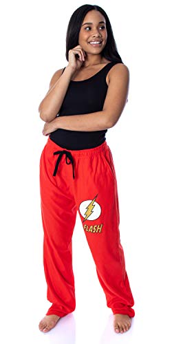 DC Comics Men's The Flash Classic Logo Loungewear Sleep Pajama Pants3