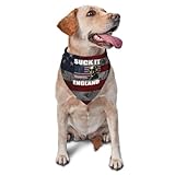 Suck It England George Washington 1776 Triangle Dog Bandana Scarf Accessories for Pet Bibs