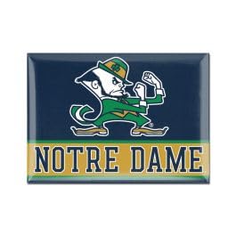 Aimant en métal Notre Dame Fighting Irish Leprechaun idée cadeau souvenir USA