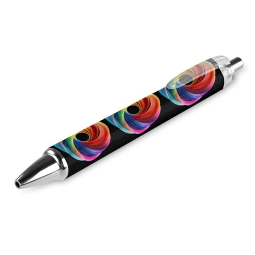 Bolígrafo retráctil multicolor para apuntes creativos en la oficina, pack de 4 6