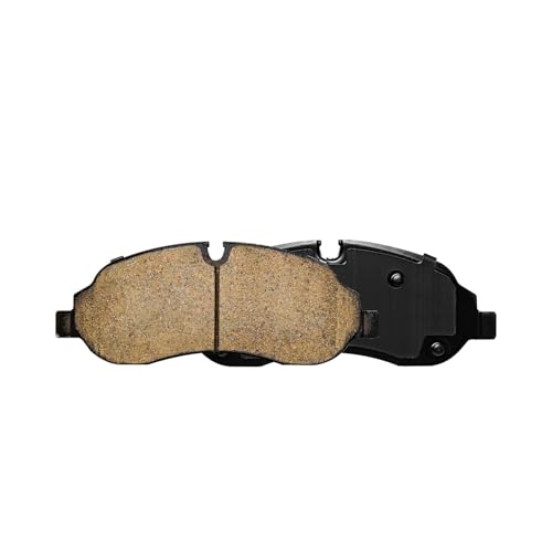 Image of Detroit Axle - 4pc Brake Pads for Ford Transit-150 250 350 HD, 4 Front and Rear Ceramic Brake Pads w /Hardware Replacement