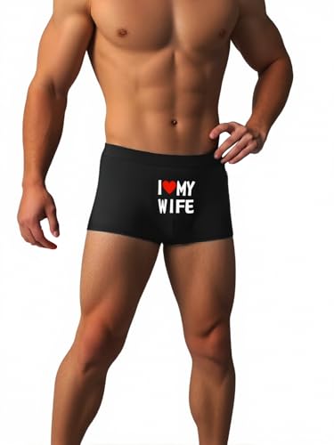 Mens Underwear Boxer Briefs for Man Fun Breathable Boxers Briefs for Men Novelty Pattern Stretch Soft Mens Boxer Briefs4