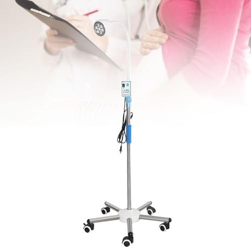 Lampe d'examen chirurgicale mobile sur pied pour cabinet médical