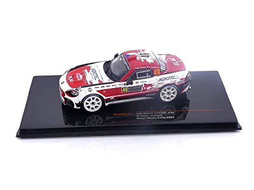 Compatible con 2022 Fiat Abarth 124 RGT Nº49 Rada/Jugas Rally Monte Carlo 1:43 IXO Models RAM846