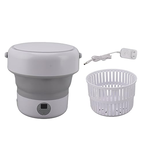 Mini Lavadora Portátil De 11 Litros Con Centrifugadora, Ideal Para Viajes, Camping O Ropa Interior
