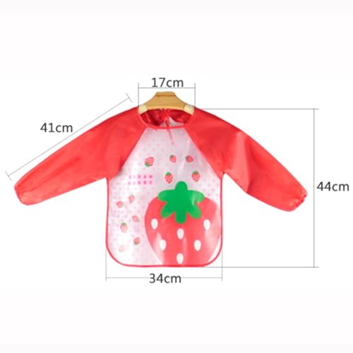 Echodone EO-CAS-H03 6 Packs Waterproof Children'S Art Smock Kids Painting Aprons Long Sleeve Smock thumb #2