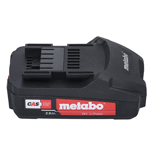 Metabo Li-Power Akkupack 18 V 2,0 Ah CAS Li-Ion Akku (625596000) mit Ladestandsanzeige – Ansicht 4