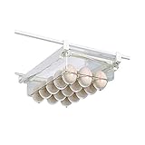 Kühlschrank-Organizer-Behälter mit Griff, ausziehbarer Kühlschrank-Schubladen-Organizer, frei ziehbarer Kühlschrank-Aufbewahrungsbox (Ei Box)