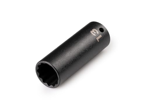 Image of TEKTON 1 /4 Inch Drive x 13 mm Deep 12-Point Impact Socket | SID03313