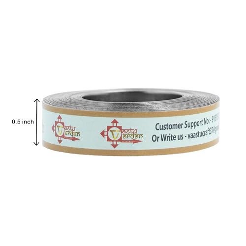 Image of Iron Strip | 0.5 INCH | Pack of 1 | Vastu Strip | Vastu Strip Remedy | Width-12mm, Thickness-0.2mm, Length-25 Feet Approx.