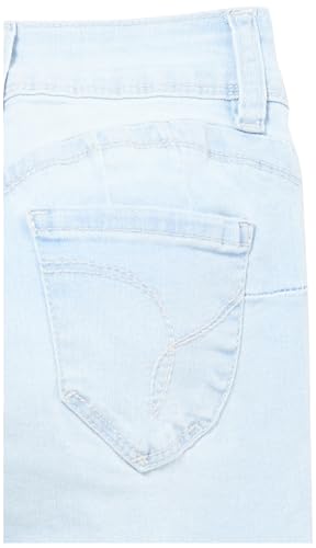 YMI Jeans Girls Sustainable WannaBettaFit Skinny Jeans, Celeste Blue, 082