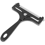 NUOBESTY Verstellbarer Käsehobel aus Rostfreiem Edelstahl mit Ergonomischem Griff Langlebiger Rostfreiem Käse schneidegerät für Butter und Käse Perfektes Küchengadget für Partys und Dinner