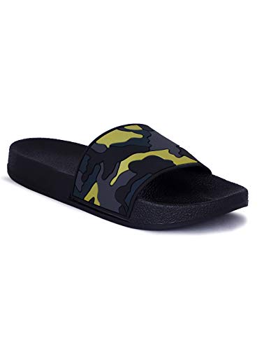Image of AADI Men's Synthetic Leather Daily Use Casual Flip Flop & Slippers