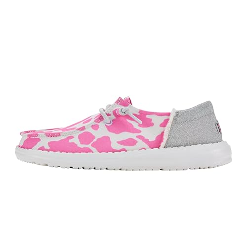 Image of HEYDUDE Women's Wendy Funk Mono Slip On Shoe | Stretch Knit Upper, Cushioned Foam Insole, Ultralight Casual Loafer