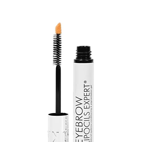 Eyebrow Lipocils Expert - Talika - Gel para el Crecimiento y la Pigmentación de las Cejas - Experto Natural en el Cuidado de las Cejas - Punta de Espuma - 10 Mililitros