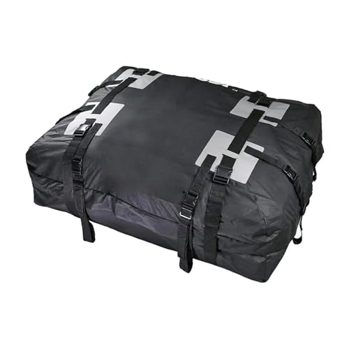 Sac de toit de voiture étanche avec sangles pour voyage en SUV