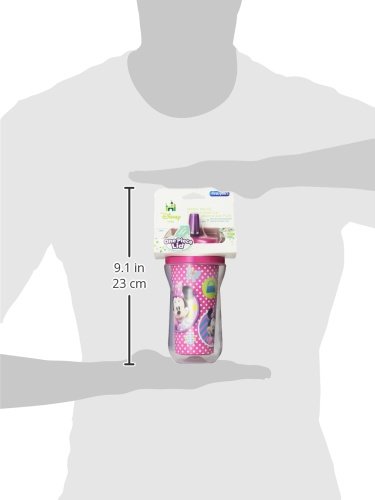 The First Years Insulated Straw Cup - Minnie Mouse - 9 oz