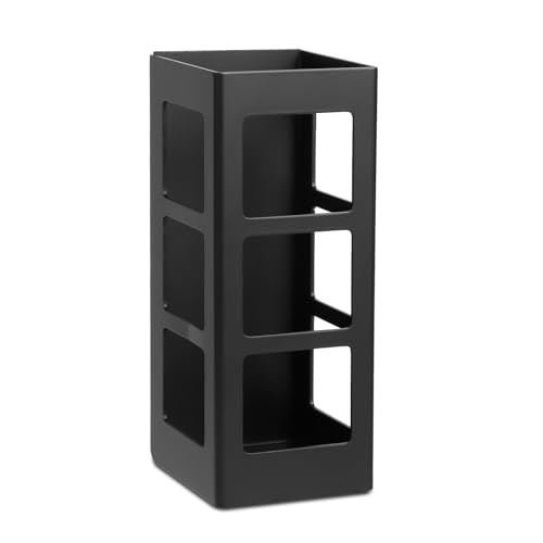 KAIXUANMAN マグネット ヘアアイロンホルダー ヘアアイロン収納 アルミニウム 壁掛けヘアアイロンタンド マグネット ヘアアイロン置き 風呂場収納 (ブラック)