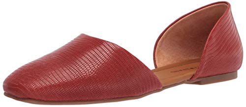 Lucky Brand Women s DROWE Ballet Flat, Rancho RED, 7.5