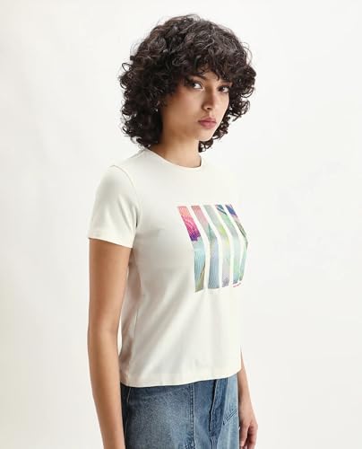 Image of RAREISM Regular FIT Graphic Print T-Shirt