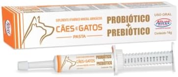 Alivet Pasta Probiótica Cães E Gatos Para Cães